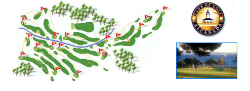 Golf Alcanada Course Layout