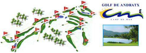 Golf de Andratx Course Layout