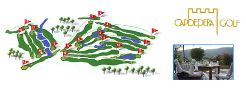 Capdepera Golf Course Layout