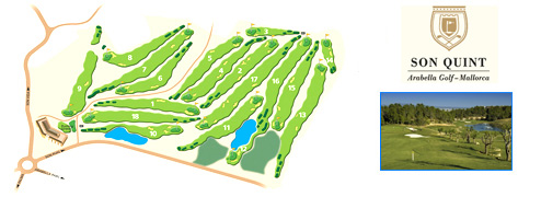 Son quint Golf Course Layout