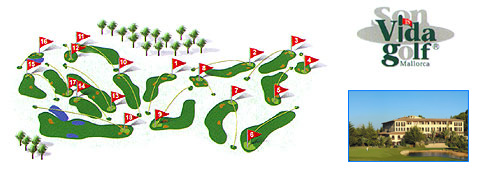 Son Vida Golf Course Layout