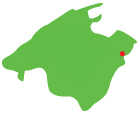 Son Servera Golf Map