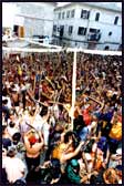 local tradition : fiesta in Puerto Pollensa, Majorca ( Mallorca )