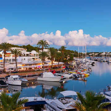 beautiful Mallorca harbour